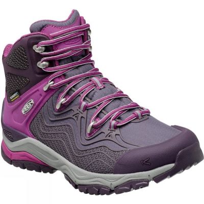Botas Keen Aphlex Waterproof Mujer Fucsia / Gris - Chile TID970864